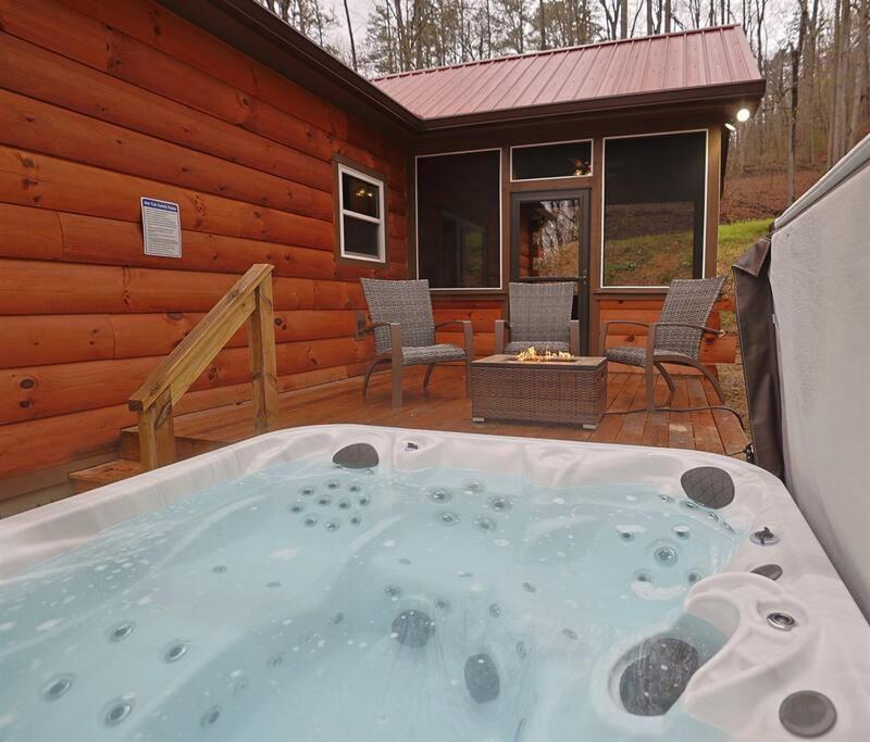 Rustic Modern Cabin With Hot Tub Near Rafting And Great Smokey Mountains Брайсон-Сити Экстерьер фото