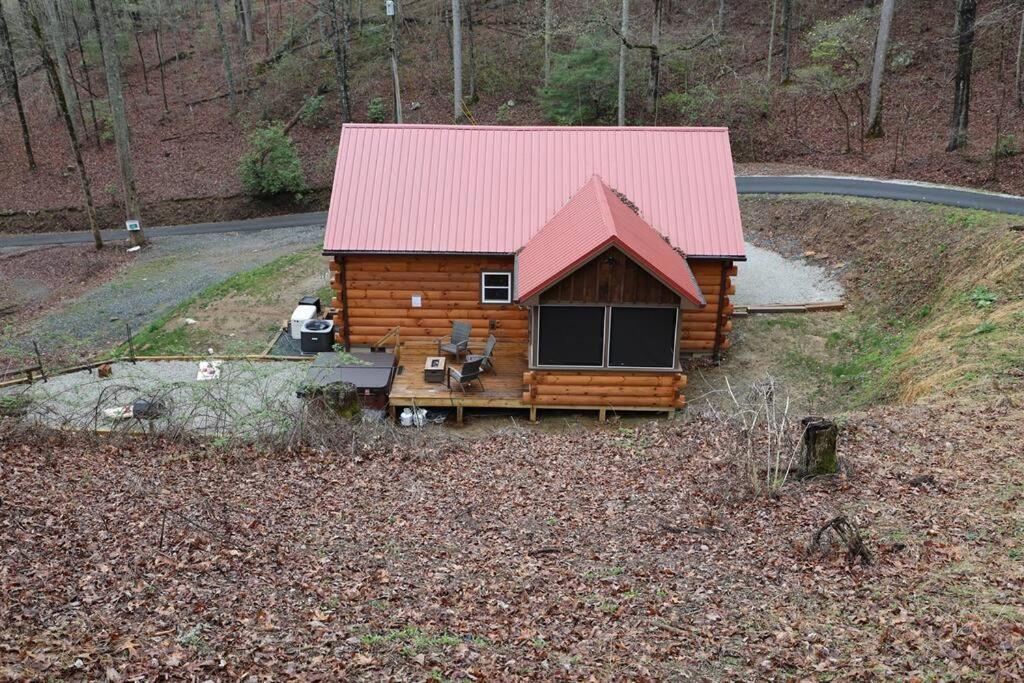 Rustic Modern Cabin With Hot Tub Near Rafting And Great Smokey Mountains Брайсон-Сити Экстерьер фото